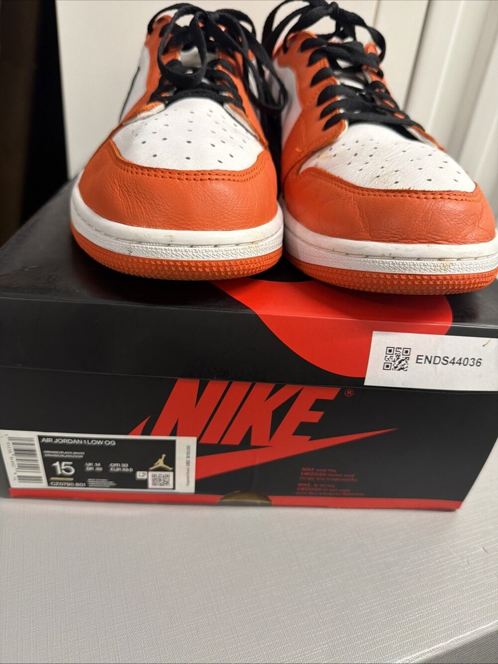 Jordan Retro 1 Low Starfish Reverse Shattered Backboard Size 15 CZ0790-801